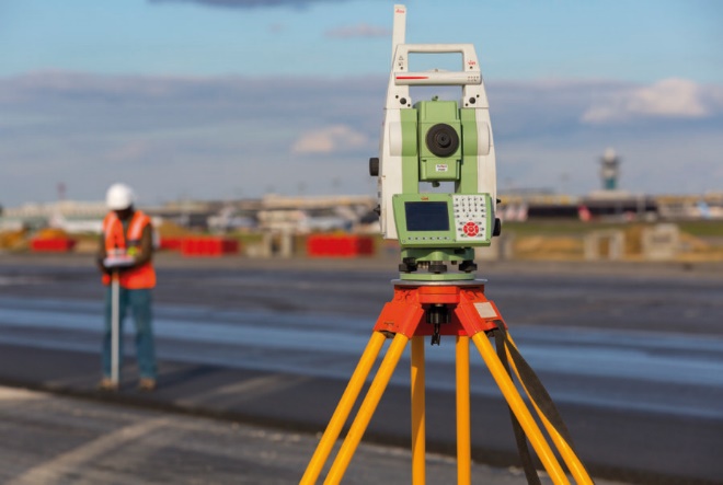 Relevé topographique terrain projet